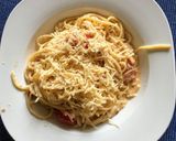 Tiktok tészta, avagy feta sajtos, paradicsomos spagetti recept fázis 3 fotója