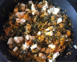 Foto del paso 3 de la receta: Calabaza rellena de espinacas y garbanzos