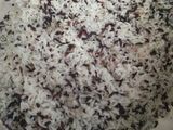 Ketan Hitam arang arang kambang tabur kelapa