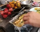 A picture of step 12 of Crispy Ratatouille Terrine Toasts.