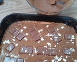 Foto del paso 4 de la receta: Torta de maní con chocolate