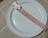 Foto del paso 2 de la receta Rollitos de jamón rellenos de crema de queso