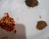 A picture of step 4 of Chicken and Vegetables Samosa.