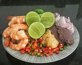 รูปขั้นตอนการทำที่ 4 ของ น้ำชุปโจร หรือน้ำพริกขยำกุ้งสด