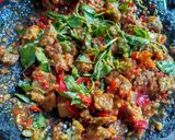 Foto langkah ke 4 dari resep Sambal Tempe Kemangi.