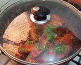 A picture of step 8 of Lal Aloo.