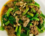 Fa Fa ~ 沙茶牛肉芥藍菜的食譜步驟4照片