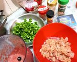 A picture of step 1 of Chicken Lasagna.
