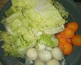 Foto langkah ke 1 dari resep Tumis sawi telur puyuh #SiapRamadan.