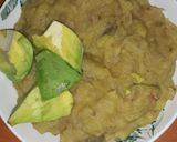A picture of step 4 of Mukimo ya matumbo Easter favourite #.