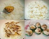 รูปขั้นตอนการทำที่ 3 ของ ข้าวปั้นน้ำพริกปลาทู