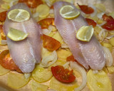 Foto del paso 3 de la receta: Panga al horno con verduritas