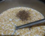 A picture of step 3 of Boondi Raita.