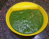 A picture of step 2 of Coriander chutney.
