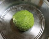 A picture of step 2 of Savoury Spinach Khaja.