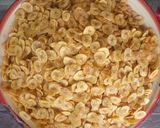 A picture of step 4 of Crunchy plantain chips.