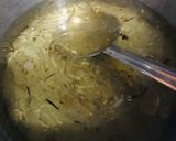 A picture of step 1 of Mooge ki khichri.
