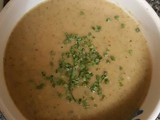 roasted broccoli mushroom soup