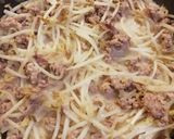 Foto del paso 2 de la receta: Revuelto rápido de carne de cerdo y brotes de soja