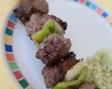 Foto del paso 5 de la receta: Brochetas de Carne
