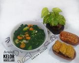Foto langkah ke 4 dari resep Bening Kelor wortel Labu.