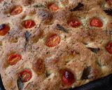 Foto langkah ke 8 dari resep Sourdough Focaccia Bread.