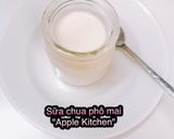 Hình bước làm 4 của món Sữa chua phô mai