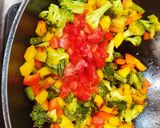 A picture of step 6 of Quinoa Salad...A Warm Salad For Chilli Days.
