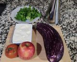 Foto del paso 1 de la receta Milhojas de berenjenas con manzana