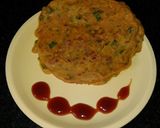 A picture of step 7 of Chick pea flour(Besan) pancake (Chilla).
