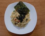 Foto langkah ke 7 dari resep Nasi goreng telur ala Korea (Korean style egg fried rice).