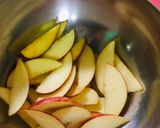 A picture of step 1 of Puff Pastry Baked Apple Pies.
