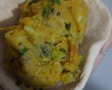 आलू पराठा(aloo paratha recipe in hindi) रेसिपी चरण 3 फोटो