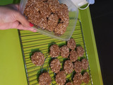 Galletas fit sin azúcar con avena, plátano, vainilla y cacahuete