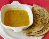 A picture of step 7 of Flavorful healthy Parantha with fenugreek leaves.