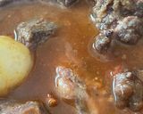 A picture of step 2 of Spanish Slow cooked beef cheeks with tomato bread “Carrillada de Ternera”.