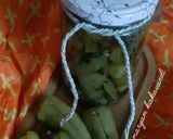 عکس مرحله 4 از دستور ترشی فلفل شکم پر🌶