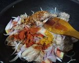 A picture of step 2 of Chicken karahi.