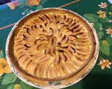 Une image de l'étape 7 de Tarte pommes anciennes,crème et vanille (pâte brisée « tonic »).