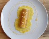 Foto del paso 8 de la receta: Canelón de miel rellenos de mató, nueces y piña