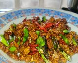 Foto langkah ke 7 dari resep Orek Tempe Daun Jeruk Goreng Kering.