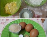 Foto langkah ke 1 dari resep Bolu keju 3 telor super lembut.