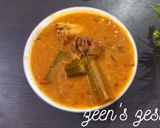 A picture of step 7 of Mixed Vegetable Besan ki Kadhi.