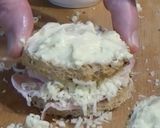 A picture of step 2 of Croque Madame and Monsieur.