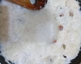 A picture of step 3 of Mooli ka Halwa.