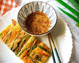 Foto langkah ke 10 dari resep 205. Pa-Jeon/ Haemul Pajeon/Korean Scallion Pancake.
