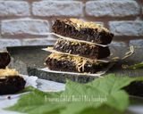 Foto langkah ke 8 dari resep Brownies Coklat Moist No BP No Soda Kue.