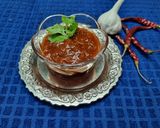 A picture of step 3 of Hot Garlic Sauce.