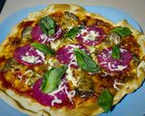 Foto del paso 5 de la receta: Pizza de setas y salami