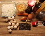 Une image de l'étape 1 de Riz frit au Kimchi.